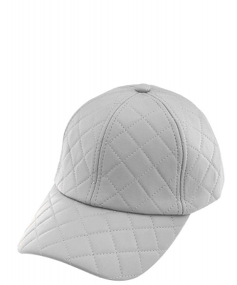Quilt Stitching Cap Hat CAP-0051 GRAY